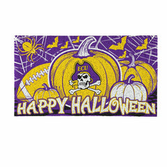 East Carolina University Halloween PVC Mat, 28"x16", Collegiate
