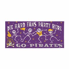 East Carolina University Flocked Coir Halloween Sassafras Switch Mat, , Collegiate