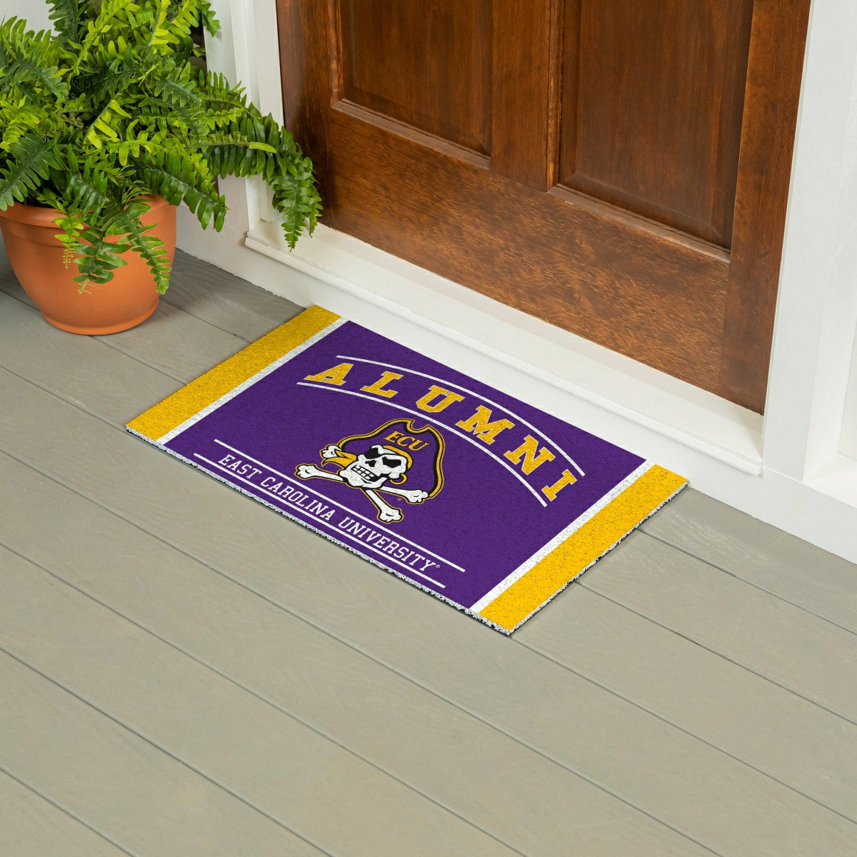 East Carolina University Alumni Mat, 28"x16", Collegiate
