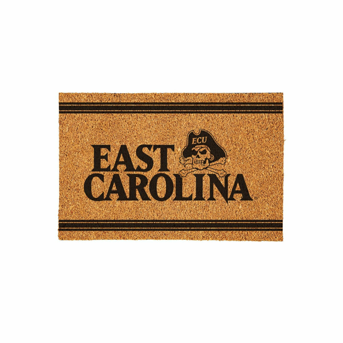 East Carolina University Large One Color Coir Mat, 36"x24", Collegiate