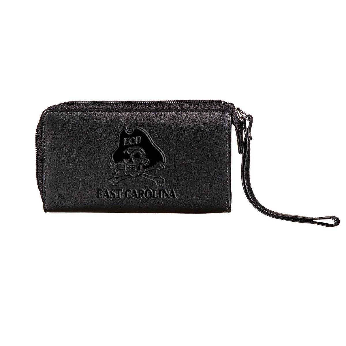 Wristlet Wallet, Black, East Carolina University, Collegiate, Home