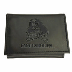 East Carolina University, Tri-Fold Wallet, Black, Collegiate, Home