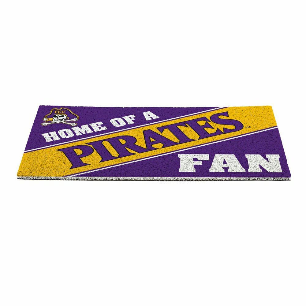 East Carolina University, PVC Mat COLOR, Home of a Fan, Collegiate