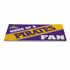 East Carolina University, PVC Mat COLOR, Home of a Fan, Collegiate