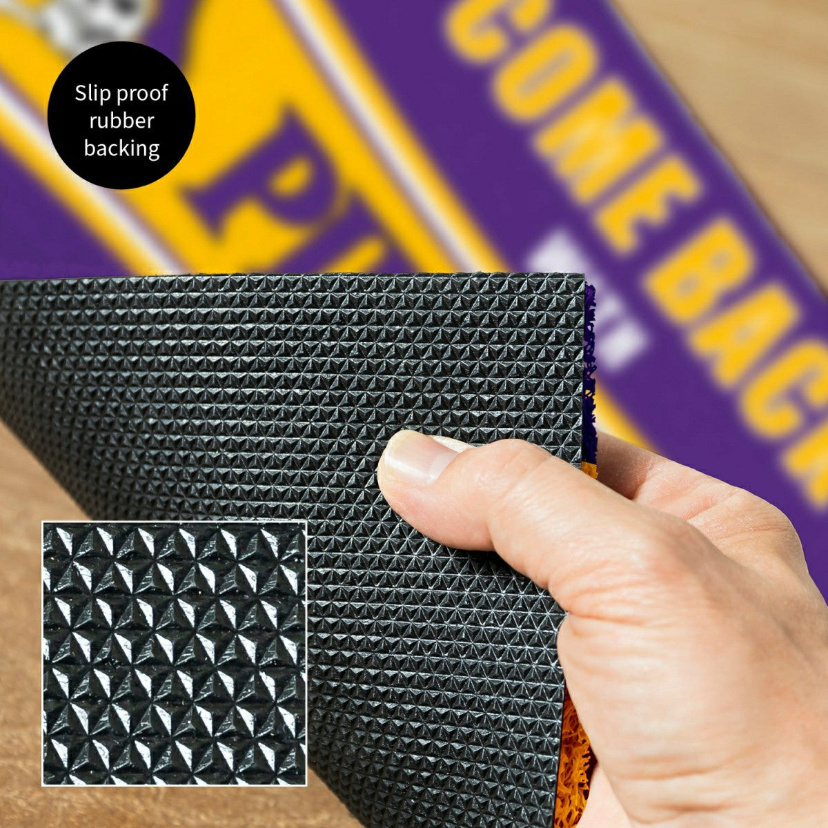 28" x 16" PVC Trapper Mat, Come Back with Tickets, East Carolina Unive, Collegiate
