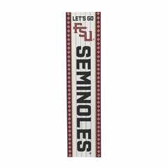 47" Double Sided Leaner, Florida State University, Christmas, Collegiate, Home