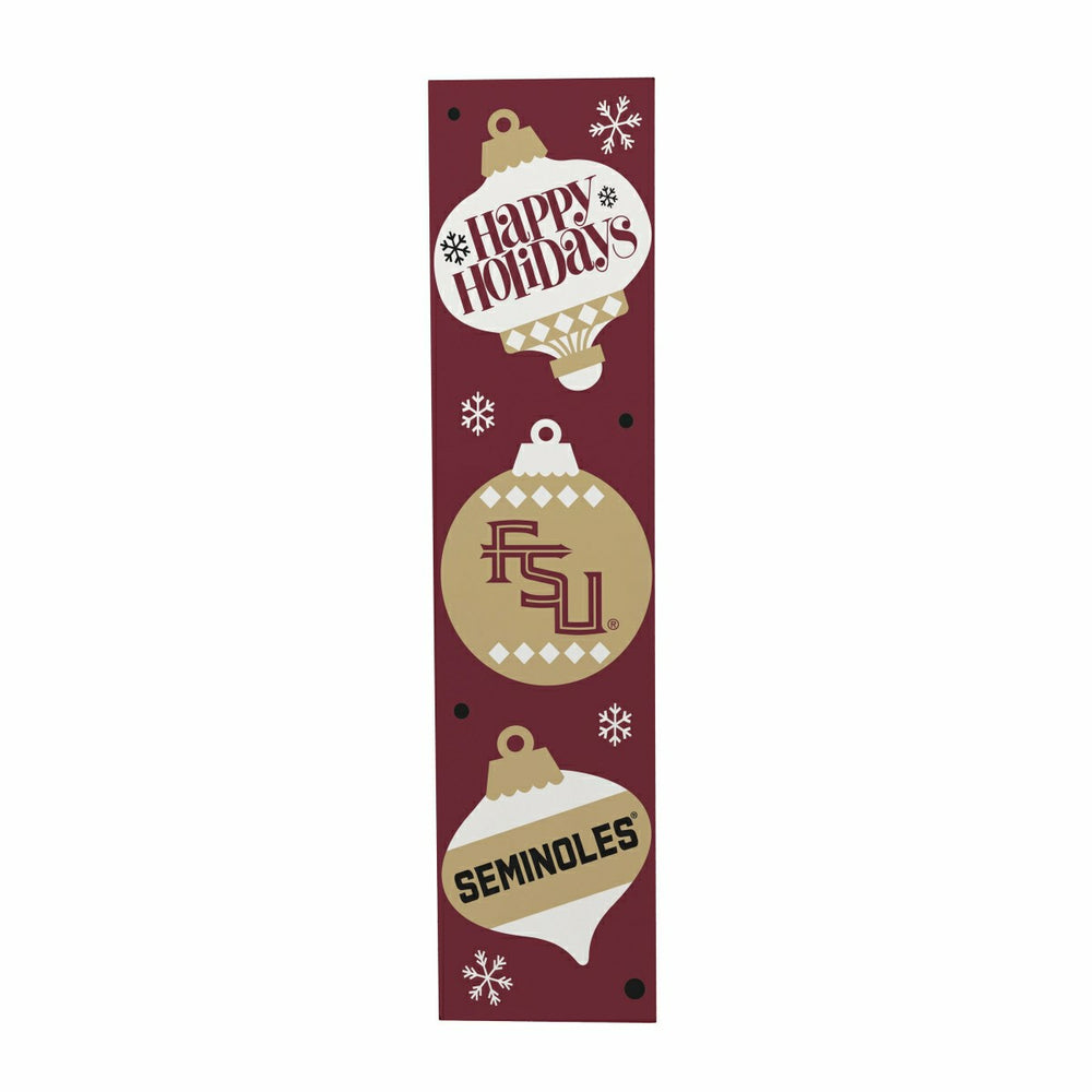 47" Double Sided Leaner, Florida State University, Christmas, Collegiate, Home