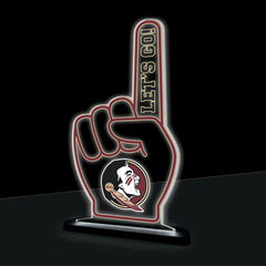 Florida State University College Foam Finger Desklite LED Decor, Collegiate, Home
