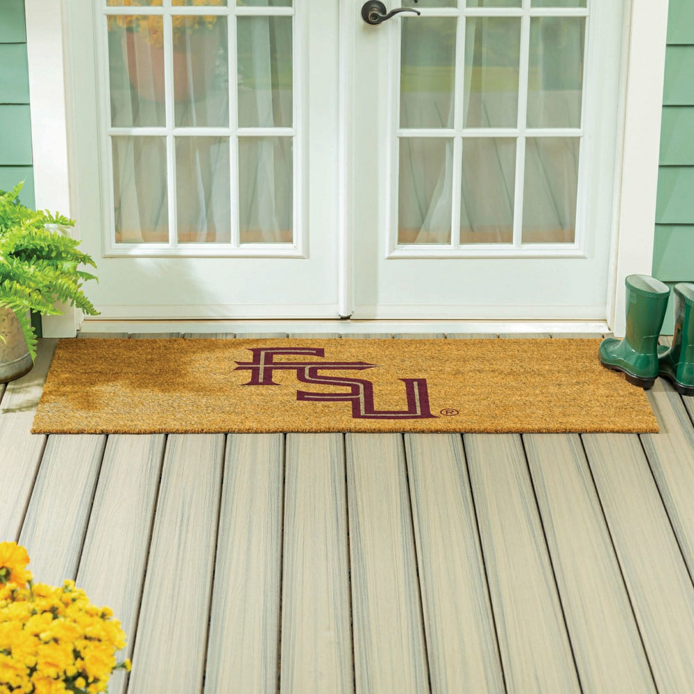 Florida State University Extra Large Full Color Coir Mat, 60"x24", Collegiate