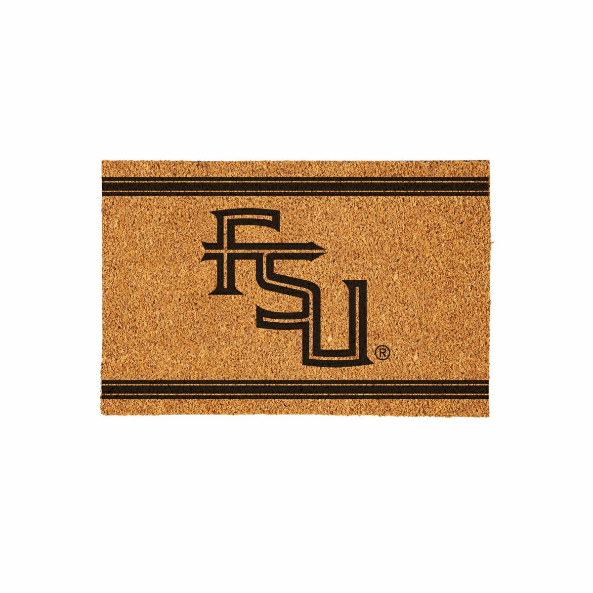 Florida State University Large One Color Coir Mat, 36"x24", Collegiate