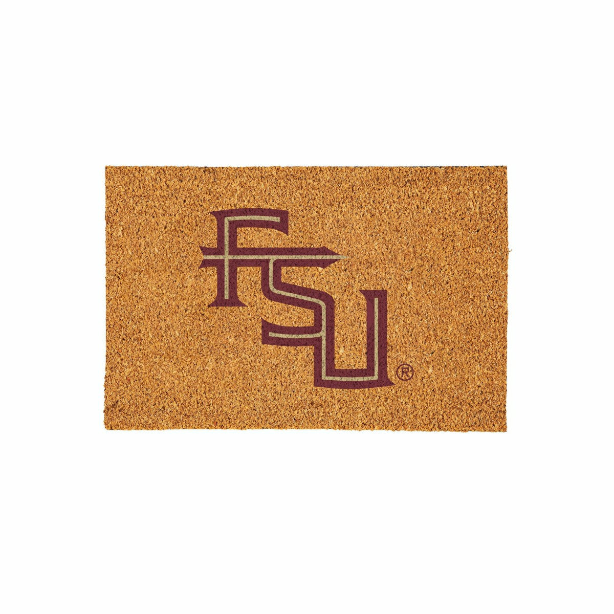 Florida State University Large Full Color Coir Mat, 36"x24", Collegiate