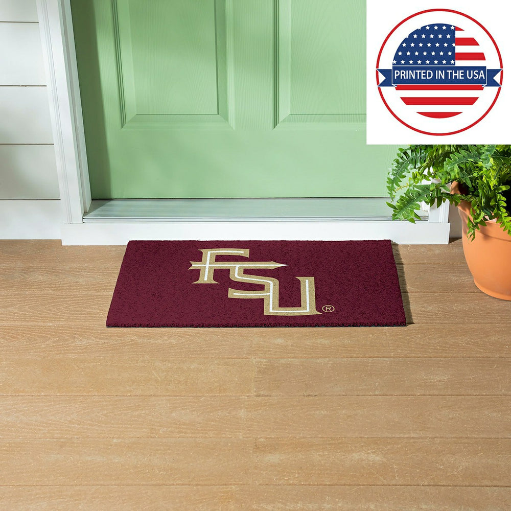 Full Color PVC Mat, 16" x 28", Florida State University, Collegiate