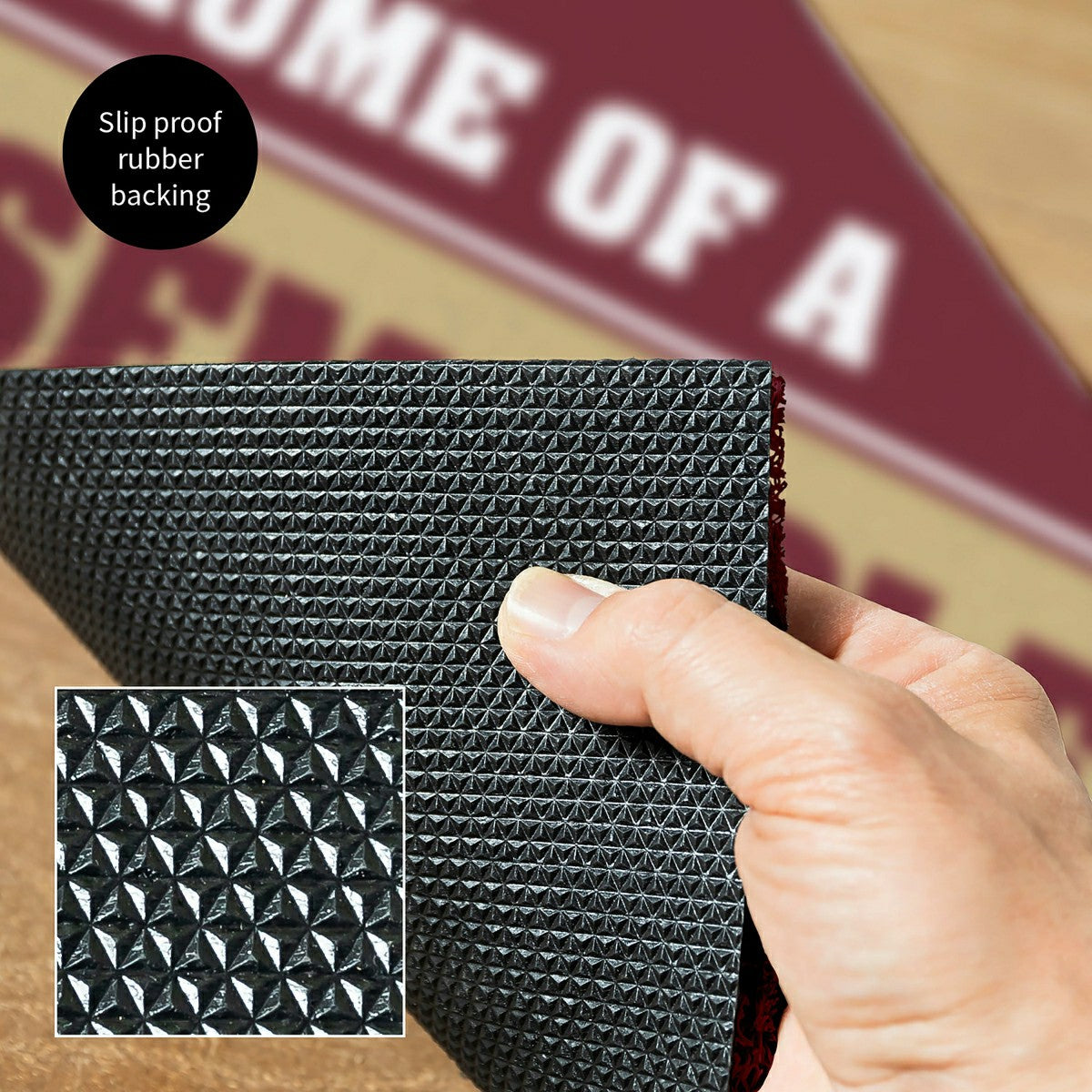 Florida State University, PVC Mat COLOR, Home of a Fan, Collegiate