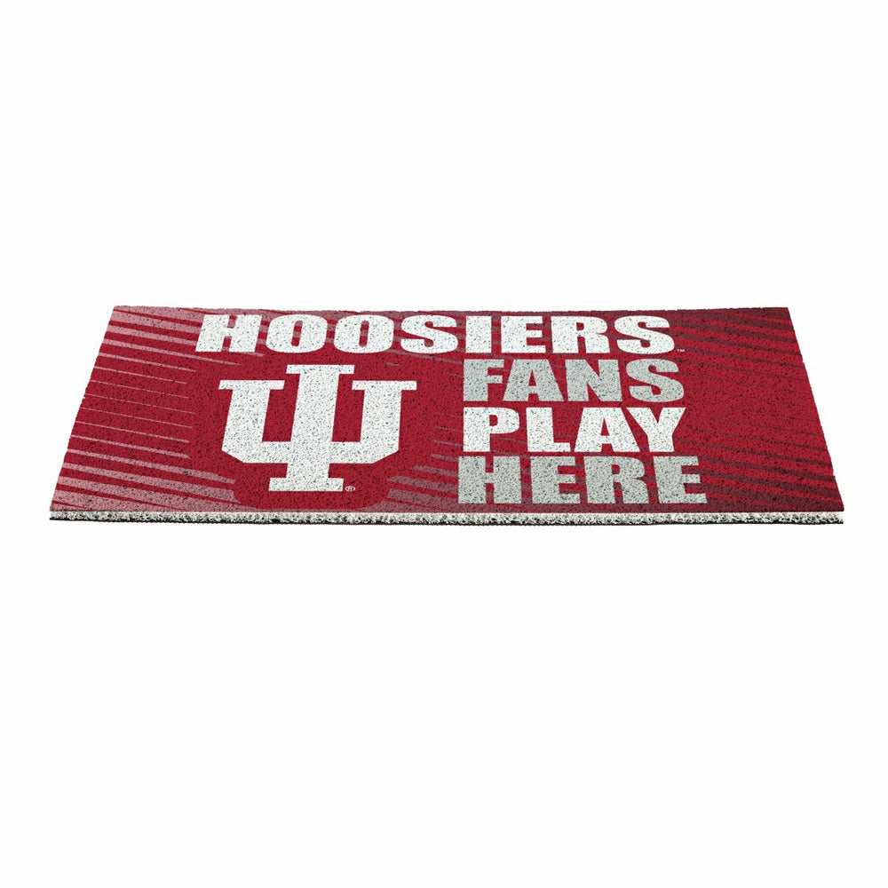 Indiana University Fan Mat, 28"x16", Collegiate
