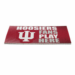 Indiana University Fan Mat, 28"x16", Collegiate