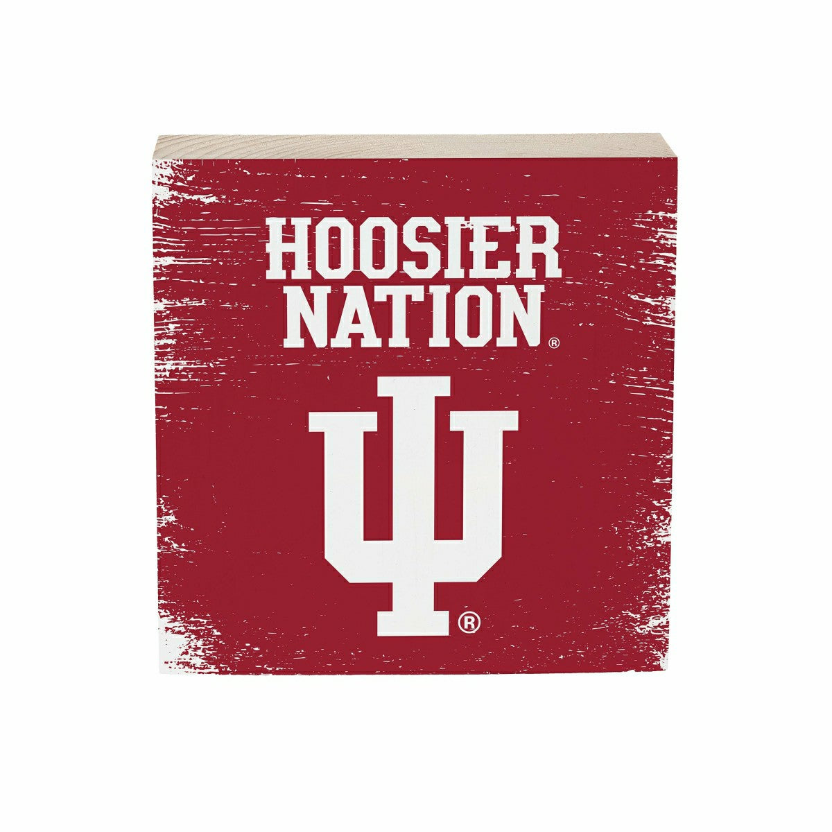 Indiana University Plock, Down Home Fans, 6x6, Collegiate, Home