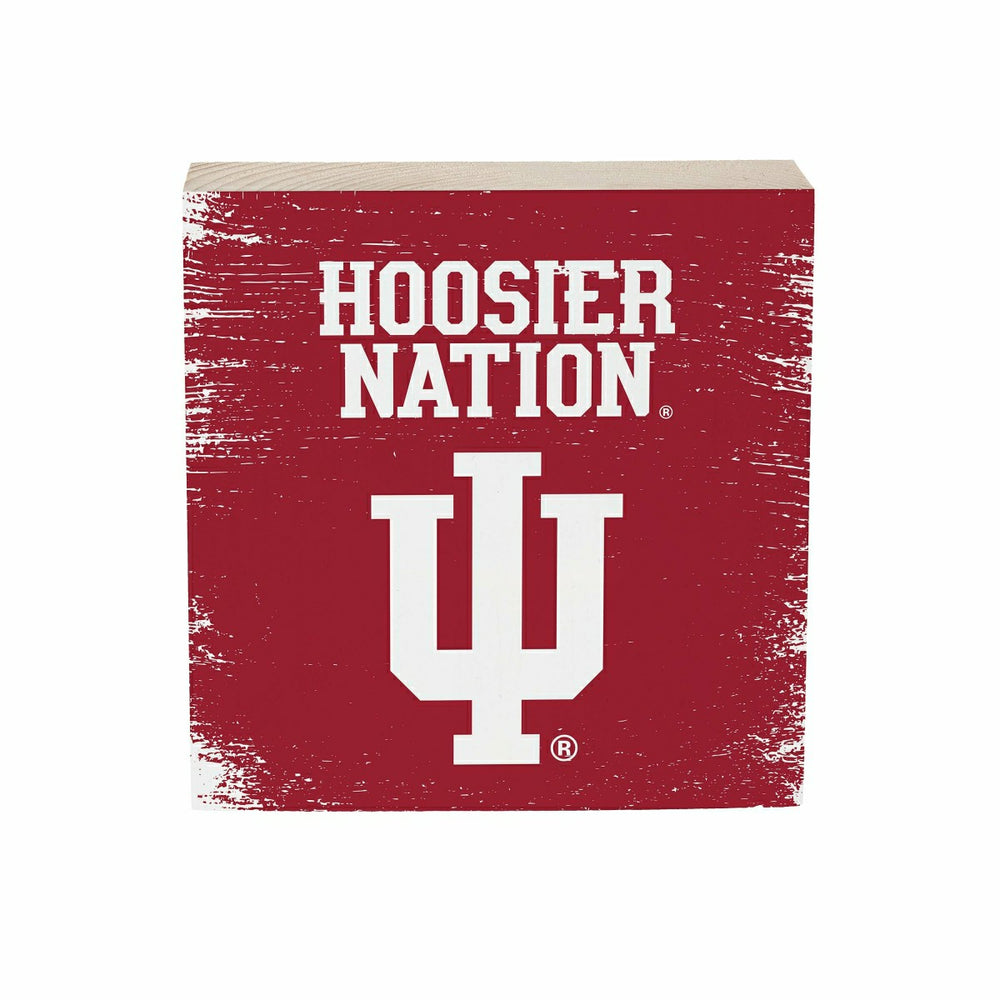 Indiana University Plock, Down Home Fans, 6x6, Collegiate, Home
