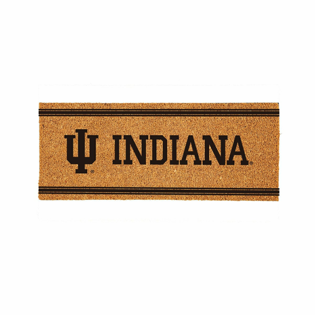 Indiana University Extra Large One Color Coir Mat, 60"x24", Collegiate