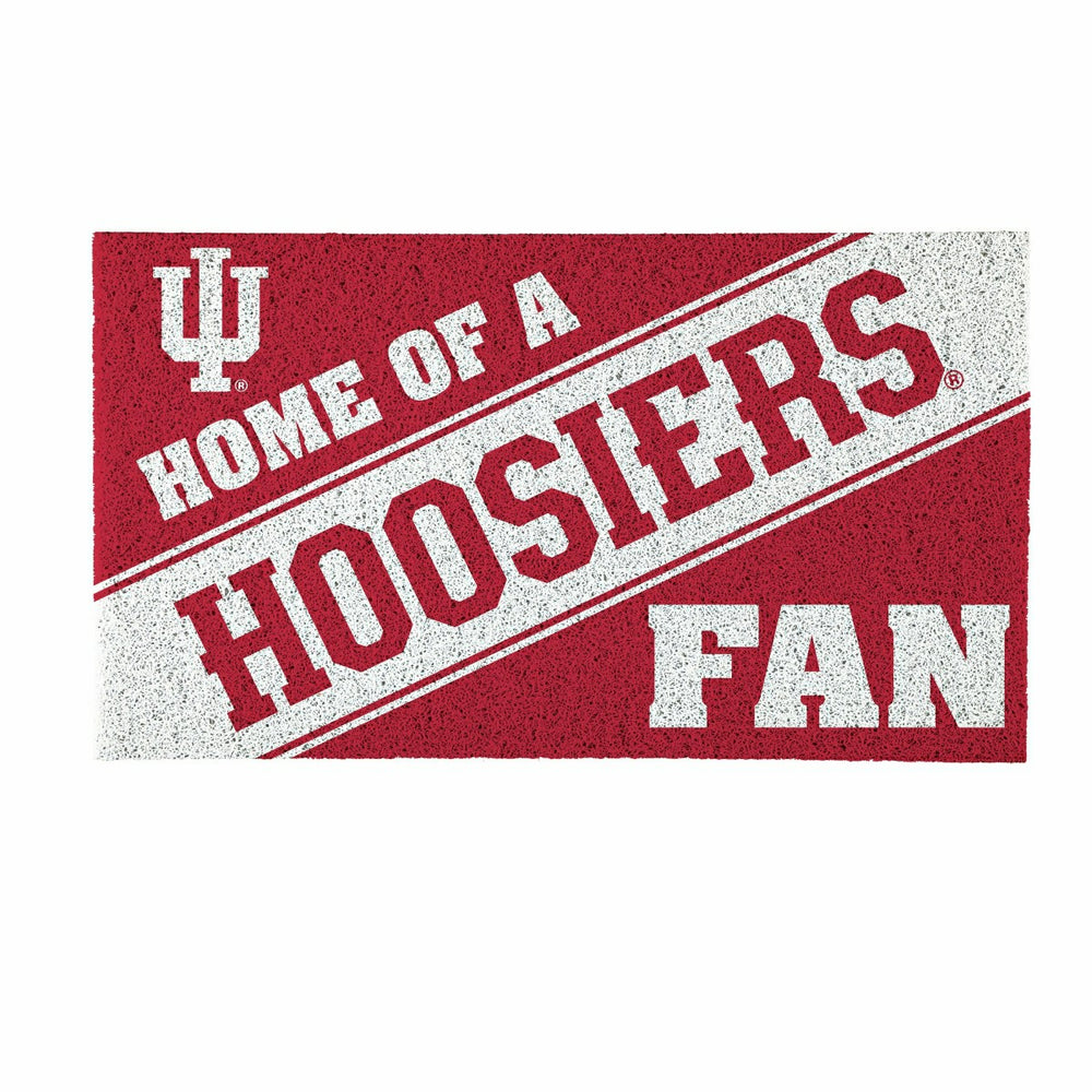 University of Indiana, PVC Mat COLOR, Home of a Fan, Collegiate