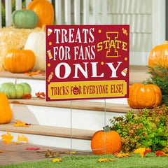 Iowa State University Yard Sign, Halloween Treats for Fans, Collegiate, Home