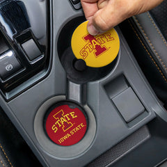 Iowa State University Car Coaster Set, 2pc, Collegiate, Home