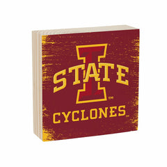 Iowa State University Plock, Down Home Fans, 6x6, Collegiate, Home