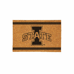 Iowa State University Large One Color Coir Mat, 36"x24", Collegiate