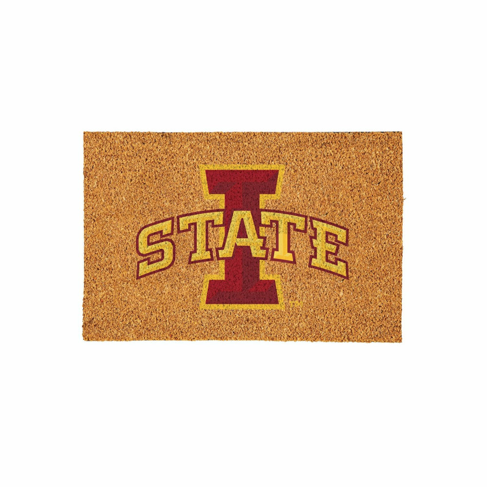 Iowa State University Large Full Color Coir Mat, 36"x24", Collegiate