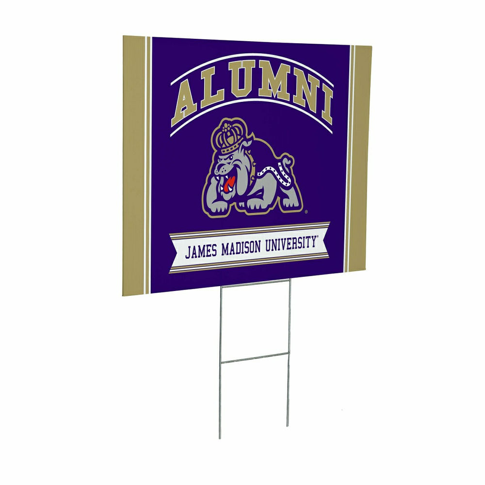 James Madison University Coroplast Yard Sign Alumni, Collegiate, Home