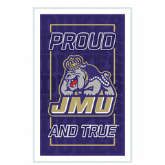 James Madison University College Rectangle Neolite LED Decor, Collegiate, Home