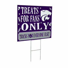 Kansas State University Yard Sign, Halloween Treats for Fans, Collegiate, Home