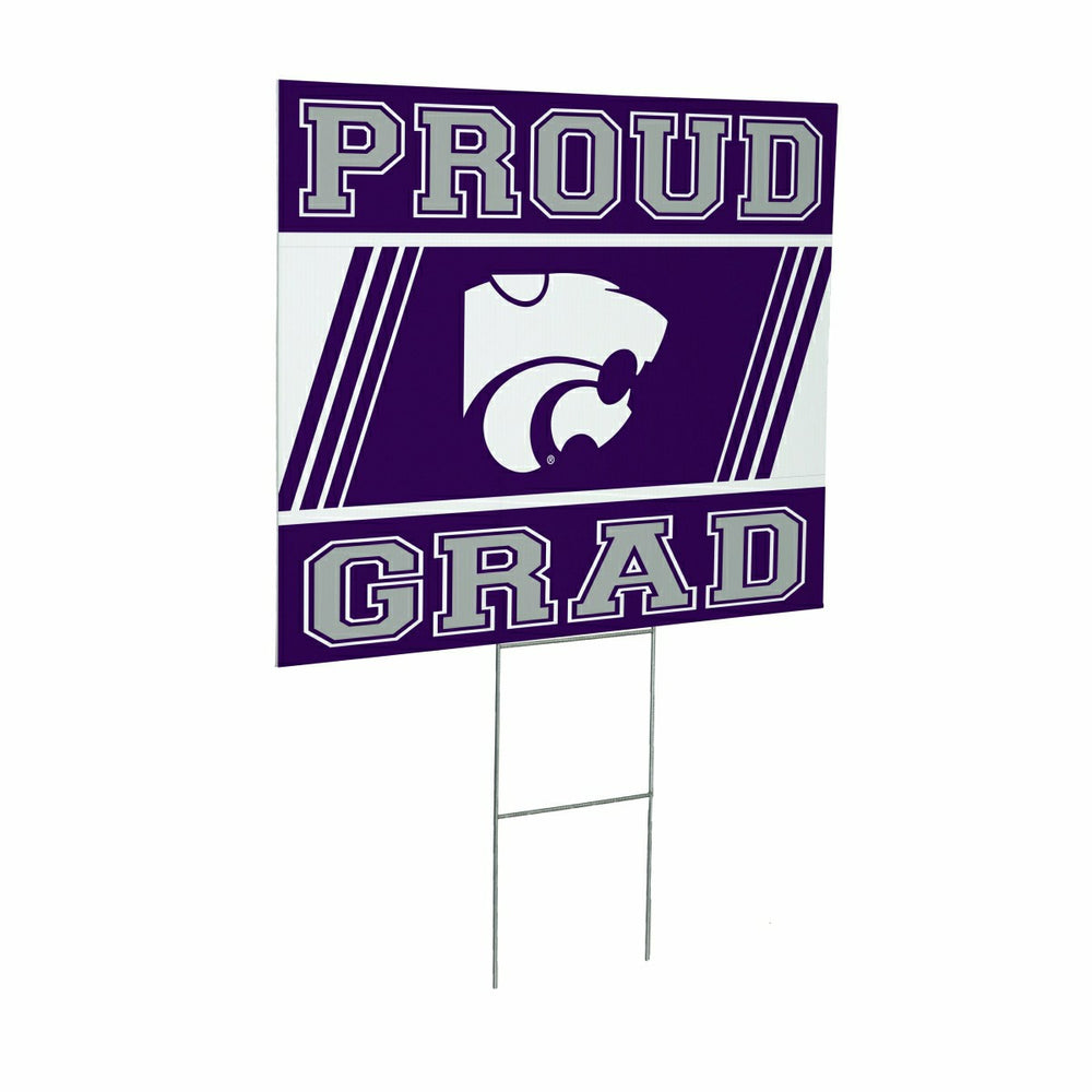 Kansas State University Coroplast Yard Sign Graduate, Collegiate, Home