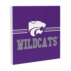 Kansas State University Wood Wall Sign, 12x12, Collegiate, Home