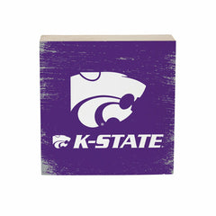 Kansas State University Plock, Down Home Fans, 6x6, Collegiate, Home