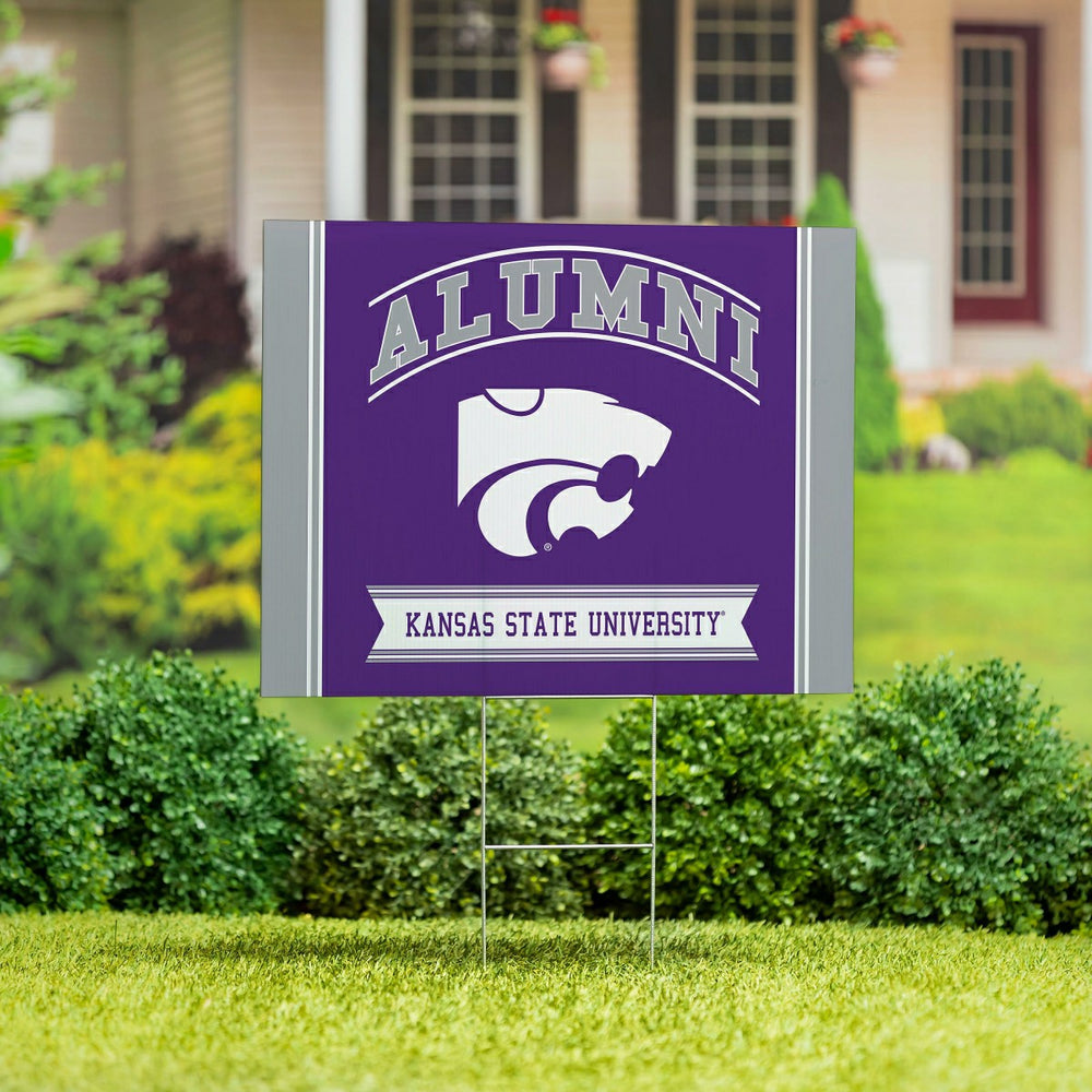 Kansas State University Coroplast Yard Sign Alumni, Collegiate, Home