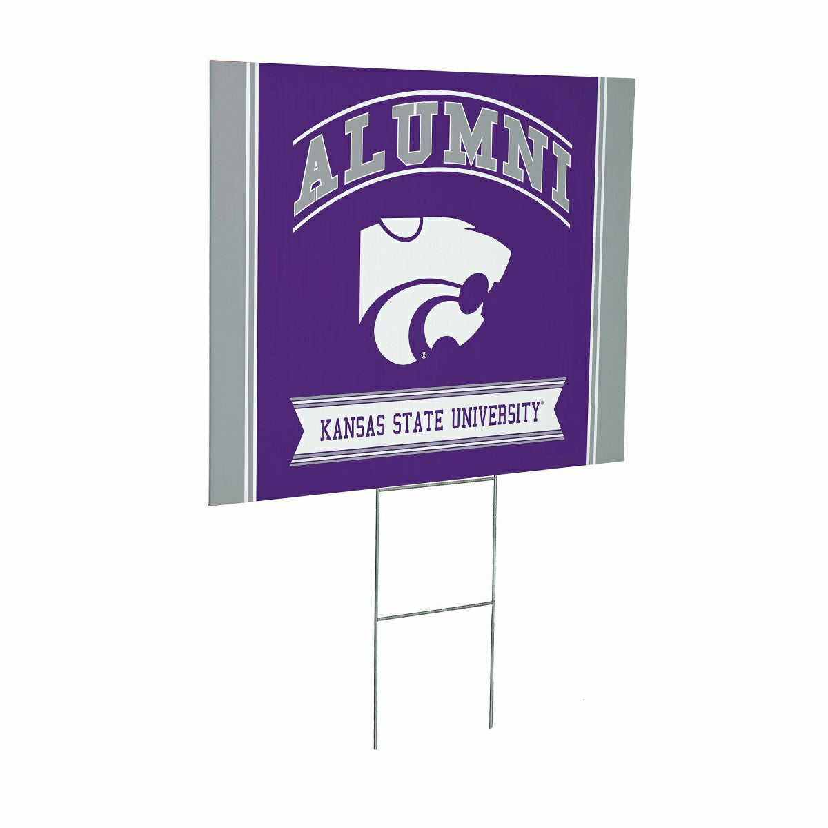 Kansas State University Coroplast Yard Sign Alumni, Collegiate, Home