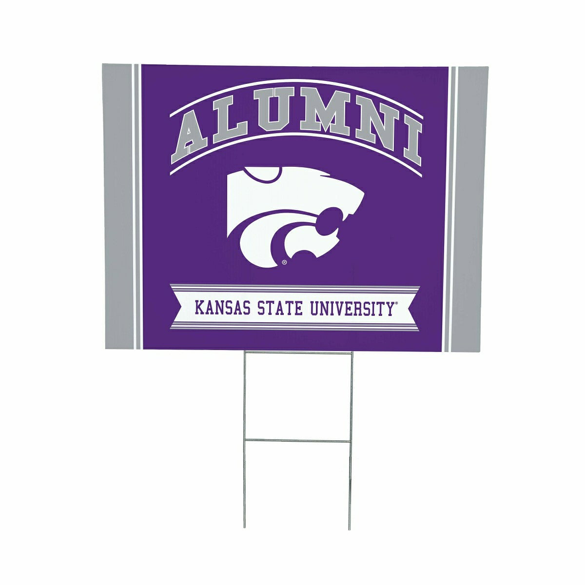 Kansas State University Coroplast Yard Sign Alumni, Collegiate, Home
