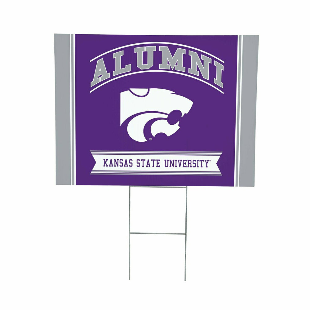 Kansas State University Coroplast Yard Sign Alumni, Collegiate, Home