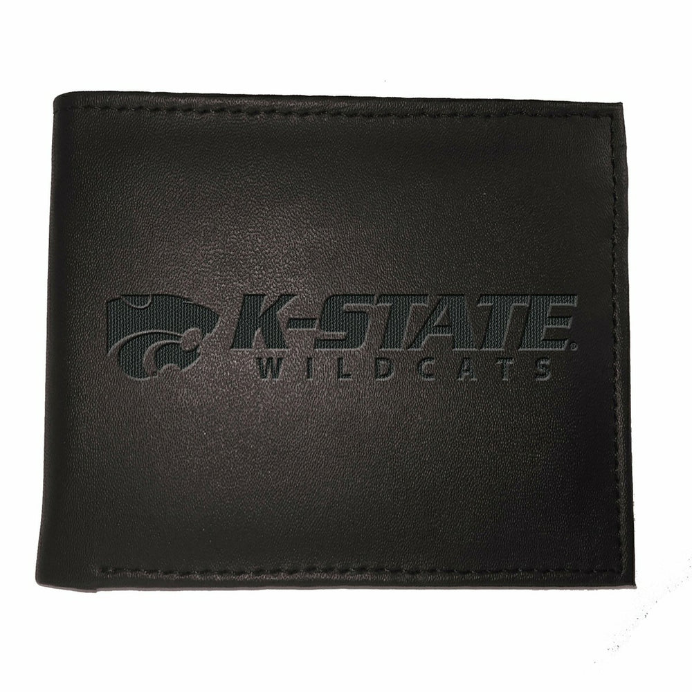 Kansas State University, Bi-Fold Wallet, Black, Collegiate, Home
