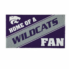 Kansas State University, PVC Mat COLOR, Home of a Fan, Collegiate