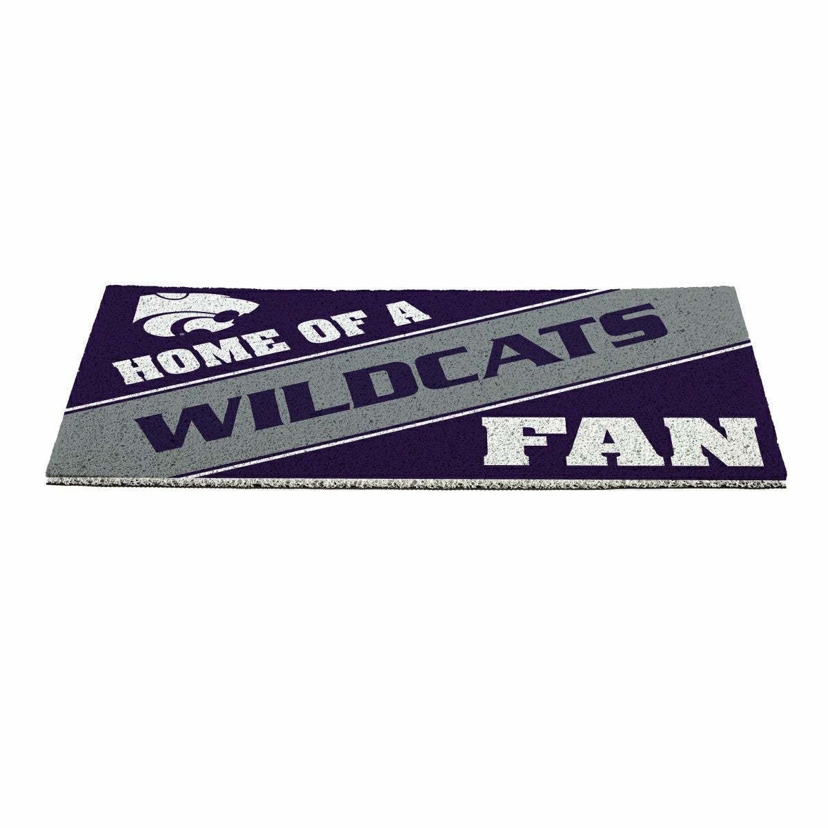 Kansas State University, PVC Mat COLOR, Home of a Fan, Collegiate