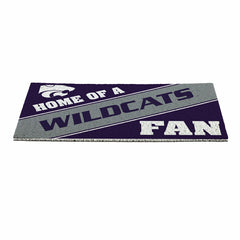 Kansas State University, PVC Mat COLOR, Home of a Fan, Collegiate