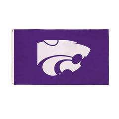 Kansas State University Single Sided Estate Flag with 2 Grommets, 3'x5, Collegiate, Home