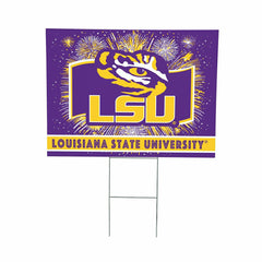 Louisiana State University Yard Sign, Patriotic, Collegiate, Home