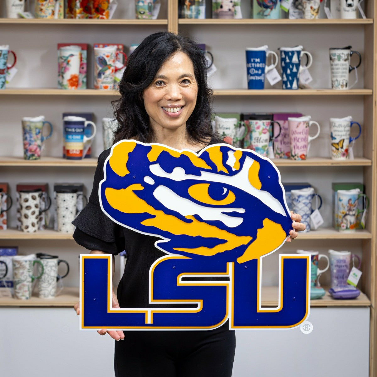 Louisiana State University Premier Metal Wall Art, Collegiate, Home