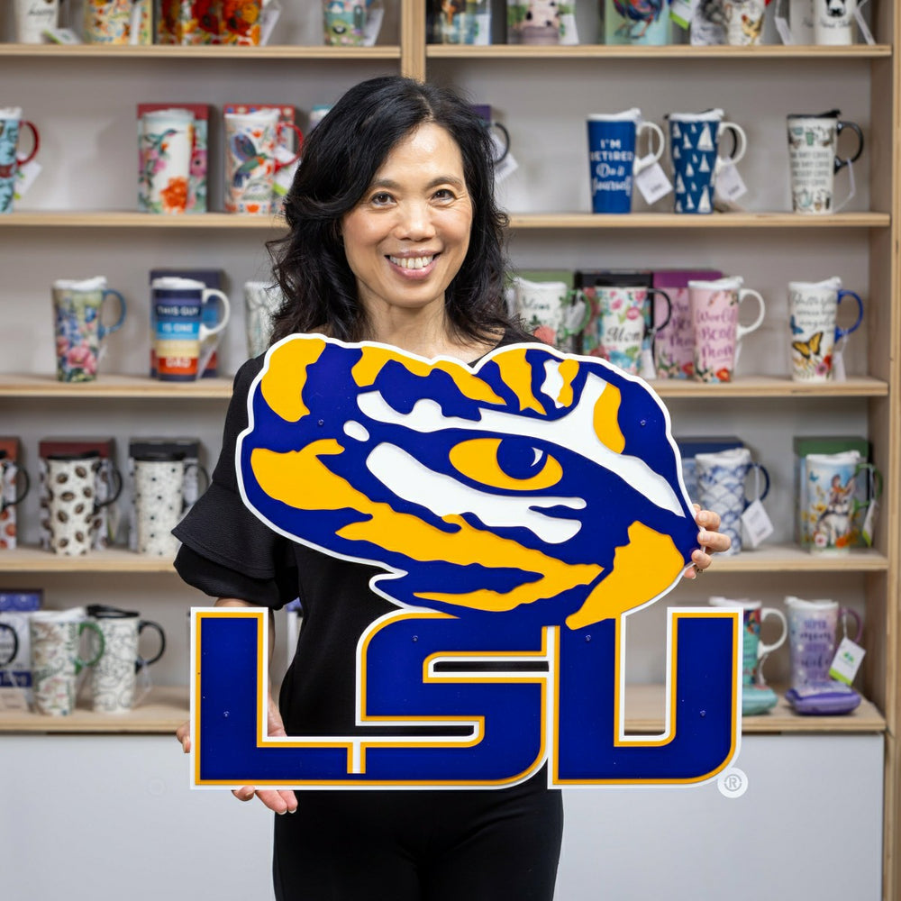 Louisiana State University Premier Metal Wall Art, Collegiate, Home