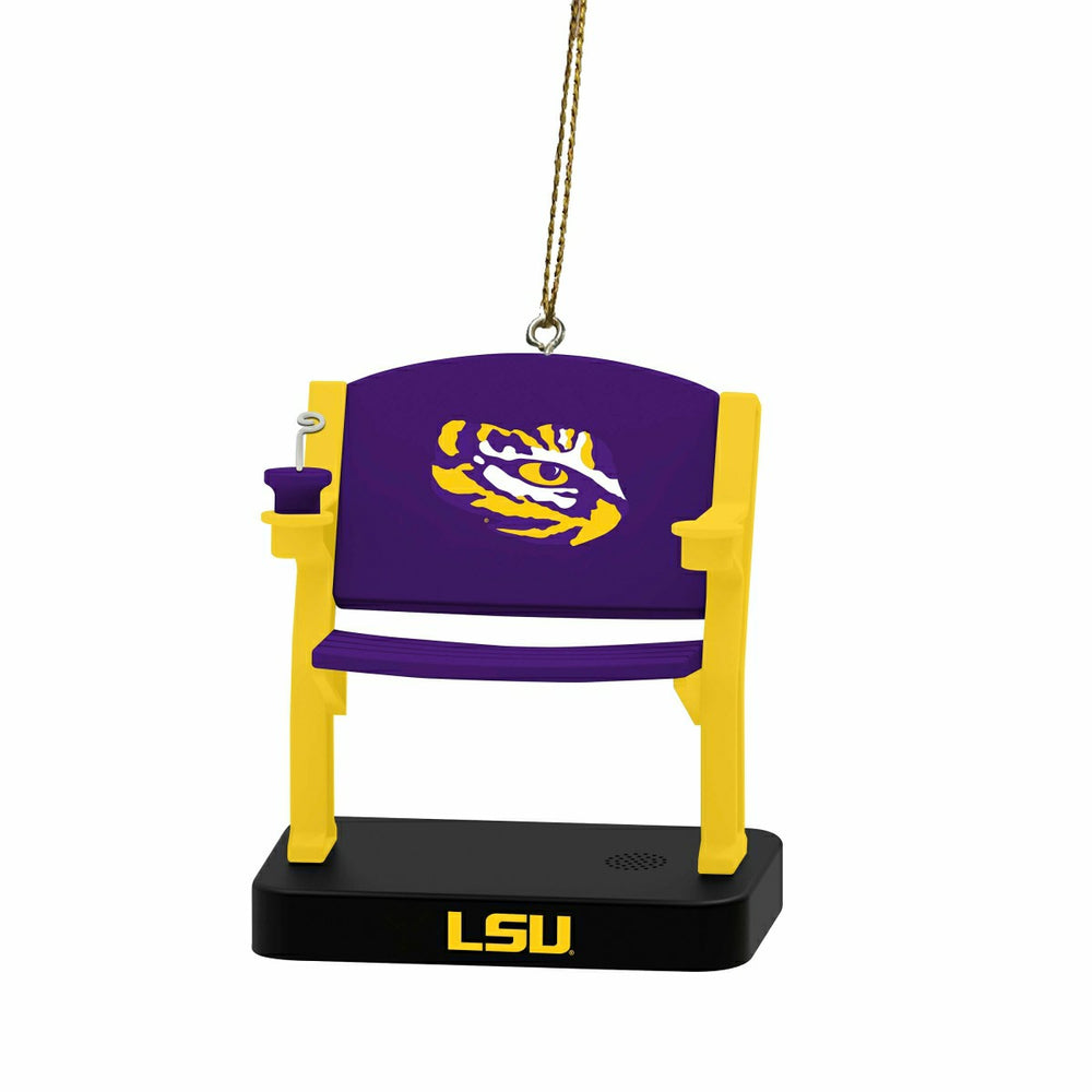 Stadium Seat Ornament, Louisiana State University, Collegiate, Home