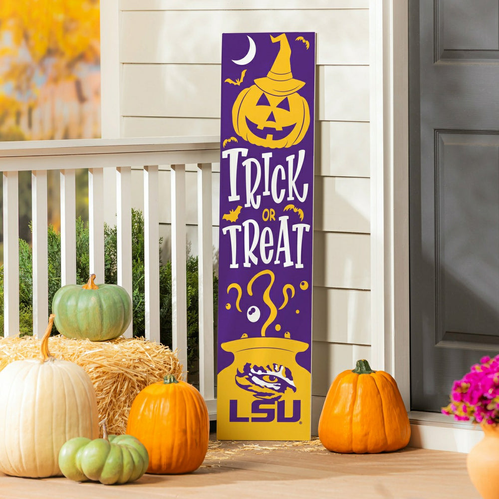 47" Double Sided Leaner, Louisiana State University, Halloween, Collegiate, Home