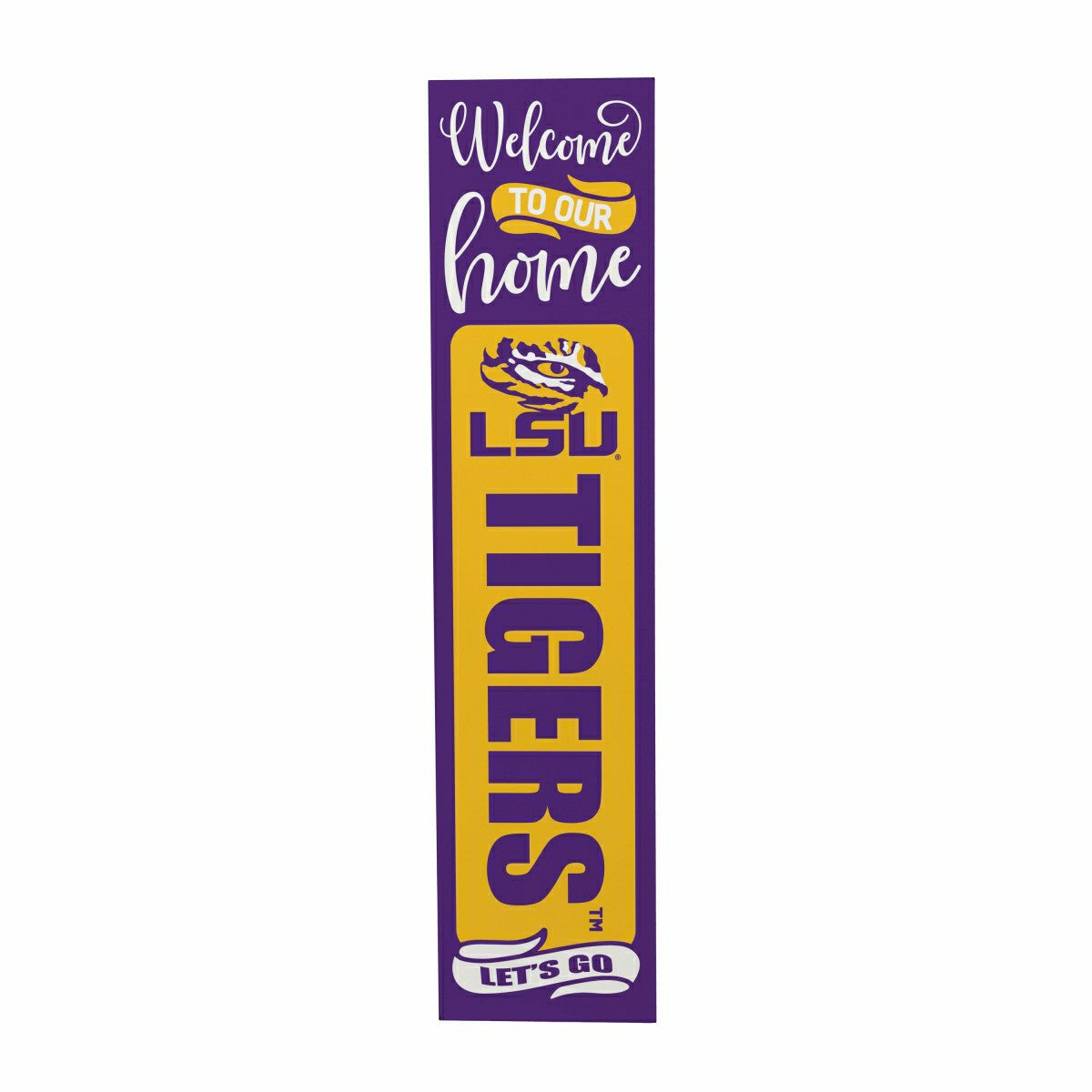 47" Double Sided Leaner, Louisiana State University, Halloween, Collegiate, Home