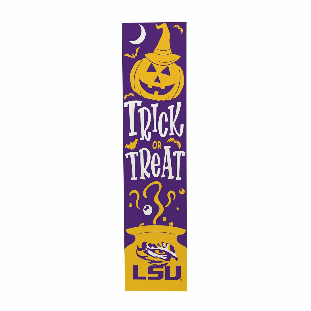 47" Double Sided Leaner, Louisiana State University, Halloween, Collegiate, Home